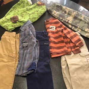 2T pants and outfits Longsleeve bundle
